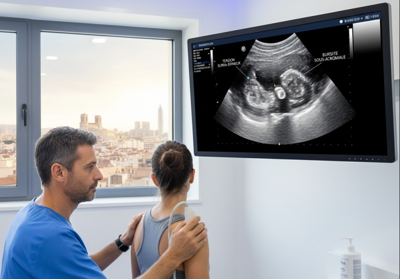 Échographie ostéo-articulaire à Marseille : un examen de référence pour visualiser les tendons, ligaments, articulations et déceler les inflammations en temps réel