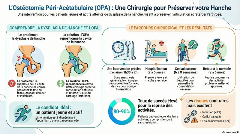 Perspectives Longitudinales et Évolutions Techniques de l'Ostéotomie Périacétabulaire (PAO) de Ganz